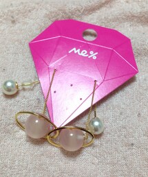 me% | 土星パールピアス(ピアス（両耳用）)