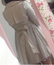 ISBIT | ガーリートレンチコート(トレンチコート)