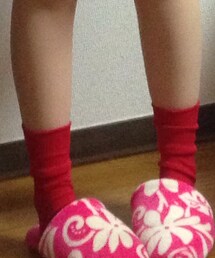 。 | 赤い靴下(ソックス/靴下)