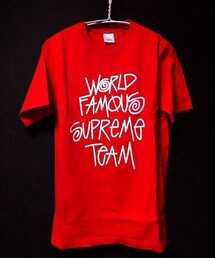 Supreme  | Supreme x stussy
「world famous supreme team」(Tシャツ/カットソー)