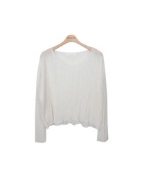 withipun | ドルマンコットンニット(ニット/セーター)