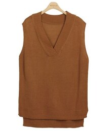 withipun | ルーズフィットニットベスト(ベスト)