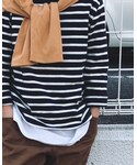 PETIT BATEAU(プチバトー)の「トップス(Tシャツ/カットソー)」