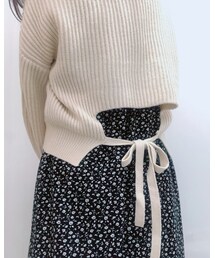URBAN RESEARCH | 後ろにリボン(ニット/セーター)