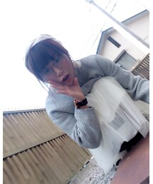 前髪ぱっつんにした✂️ | その他