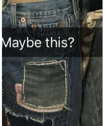 thrifted | デニムパンツ