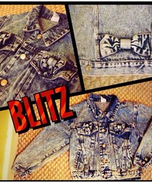 BLITZ リボン付きジージャン

ロンドンの古着屋さんで購入
そこそこいい値段の£60(デニムジャケット)