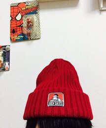 ソニプラ | 赤ニット帽(ニットキャップ/ビーニー)