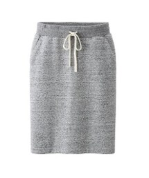 UNIQLO | ボアスウェットスカート*(06gray)(スカート)
