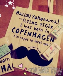 FLYING TIGERS | フライングタイガーYOKOHAMA**(エコバッグ/サブバッグ)