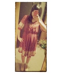 レトロワンピース(ワンピース)
