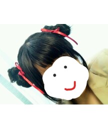 ？ | 赤のリボン(その他ヘアアクセサリー)