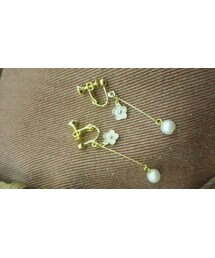 3coins | お花のイヤリング(イヤリング)