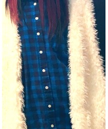 tricolour | シャツワンピース