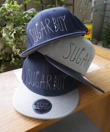 SUGAR BOY × iii3 (grey/navy)(キャップ)