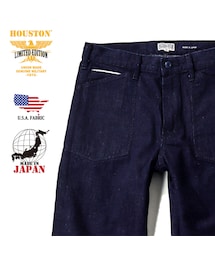 HOUSTON | #1916 USA 10oz DEADSTOCK DENIM FATIGUE PANTS(デニムパンツ)