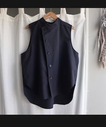 abundantism | abun original VEST(Gloss navy)(ベスト)