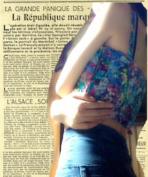 花柄ビスチェ(チューブトップ)