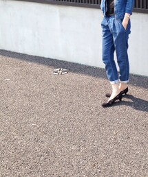 デニム風スウェットパンツ(その他パンツ)