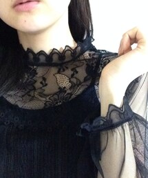 レースブラウス(シャツ/ブラウス)