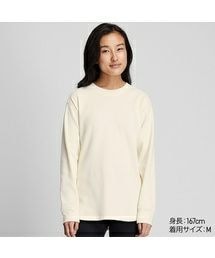 UNIQLO | コットンリブクルーネックT（長袖）(Tシャツ/カットソー)