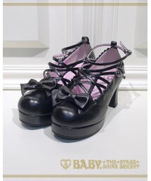 BABY,THE STARS SHINE BRIGHT | ハニークロスシューズ(パンプス)