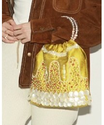 Casselini | Casselini（キャセリーニ）インド刺繍リングバッグ(ハンドバッグ)