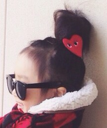 PLAY COMME des GARCONS | 風〜♡(バレッタ/ヘアクリップ)