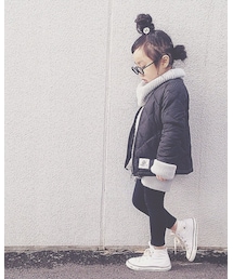 こども ビームス | Smoothy / ノーカラー キルトジャケット (90～130cm)(ブルゾン)