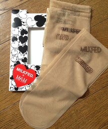 MILKFED. | MILKFED. × Avantgarde tattoo tights(タイツ/ストッキング)