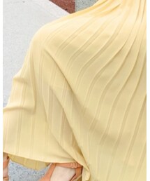 UNIQLO | シフォンプリーツロングスカート(スカート)