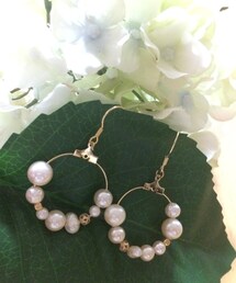 手作りピアス(ピアス（両耳用）)