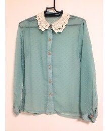 Momo | オーガンジーブラウス(シャツ/ブラウス)