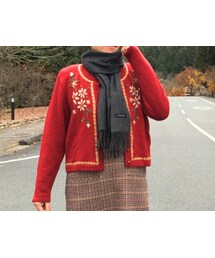 古着 | 刺繍カーディガン(カーディガン/ボレロ)