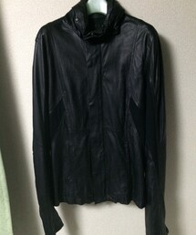 A.F homme | ラムレザージャケット(ライダースジャケット)