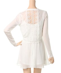 DaTuRA | バックレースカーデ(カーディガン/ボレロ)