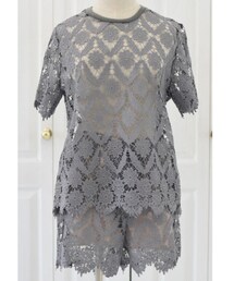 総レーストップス＆パンツSET(Tシャツ/カットソー)