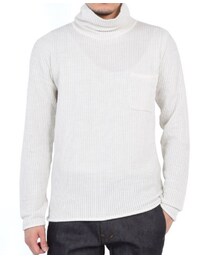 FACTOTUM | FACTOTUM ファクトタム リブ編みハイネックニット

(ニット/セーター)