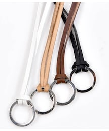 PORTVEL | レザーキーストラップ(ネックレス)