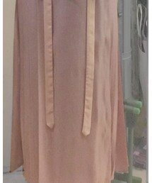 卿铭 | 素纱 蜜桃 马面裙(スカート)