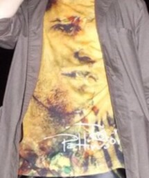 gibgae | 人の顔に見えるシャツ(Tシャツ/カットソー)