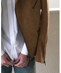 SHIPS JET BLUE | ライダースジャケット