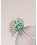 Handmade(ハンドメイド)の「ヘアアクセサリー(シュシュ)」