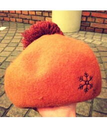 どんぐりベレー帽(ハンチング/ベレー帽)