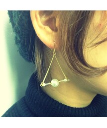 手作りピアス(ピアス（両耳用）)