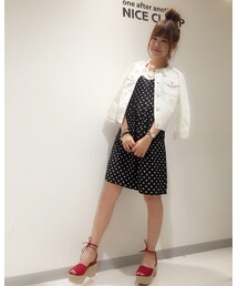 one after another NICE CLAUP | ノーカラージャケット