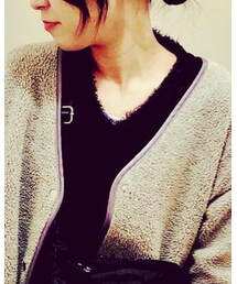 Samansa Mos2 blue | ニット/セーター