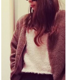 Samansa Mos2 blue | ニット/セーター