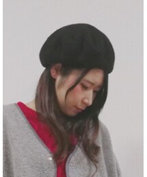 Samansa Mos2 blue | ハンチング/ベレー帽