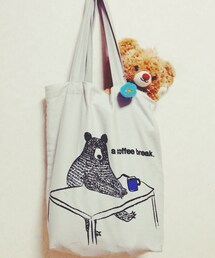 くまさん朝ごはん(トートバッグ)